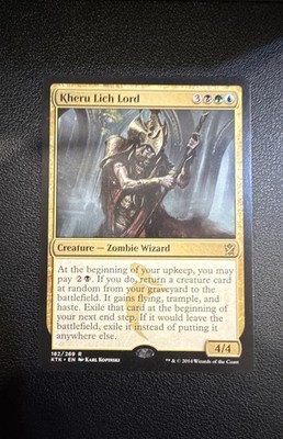 Kheru Lich Lord Khans of Tarkir Regular