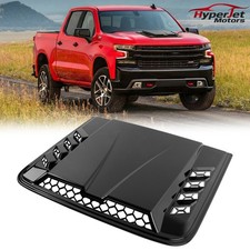 Air Flow Intake Bonnet Scoop Hood Cover Vent Kits For Chevy Silverado 1500 2500