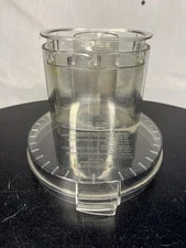 No Pusher~Cuisinart DLC-10  Sleeve Chute Lid Bowl Cover  DLC-117BGTX