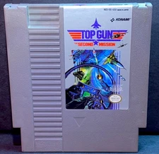 Top Gun NES (Nintendo Entertainment System, 1987) Cart Only - Not Tested