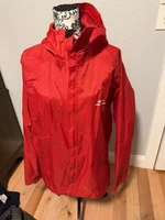 Grundens Weather Watch Hooded Rain Jacket Fishing Flame Scarlet Red Xl