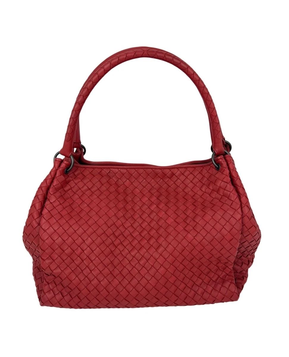 Bottega Veneta Embroidered Leather Exterior Bags & Handbags for
