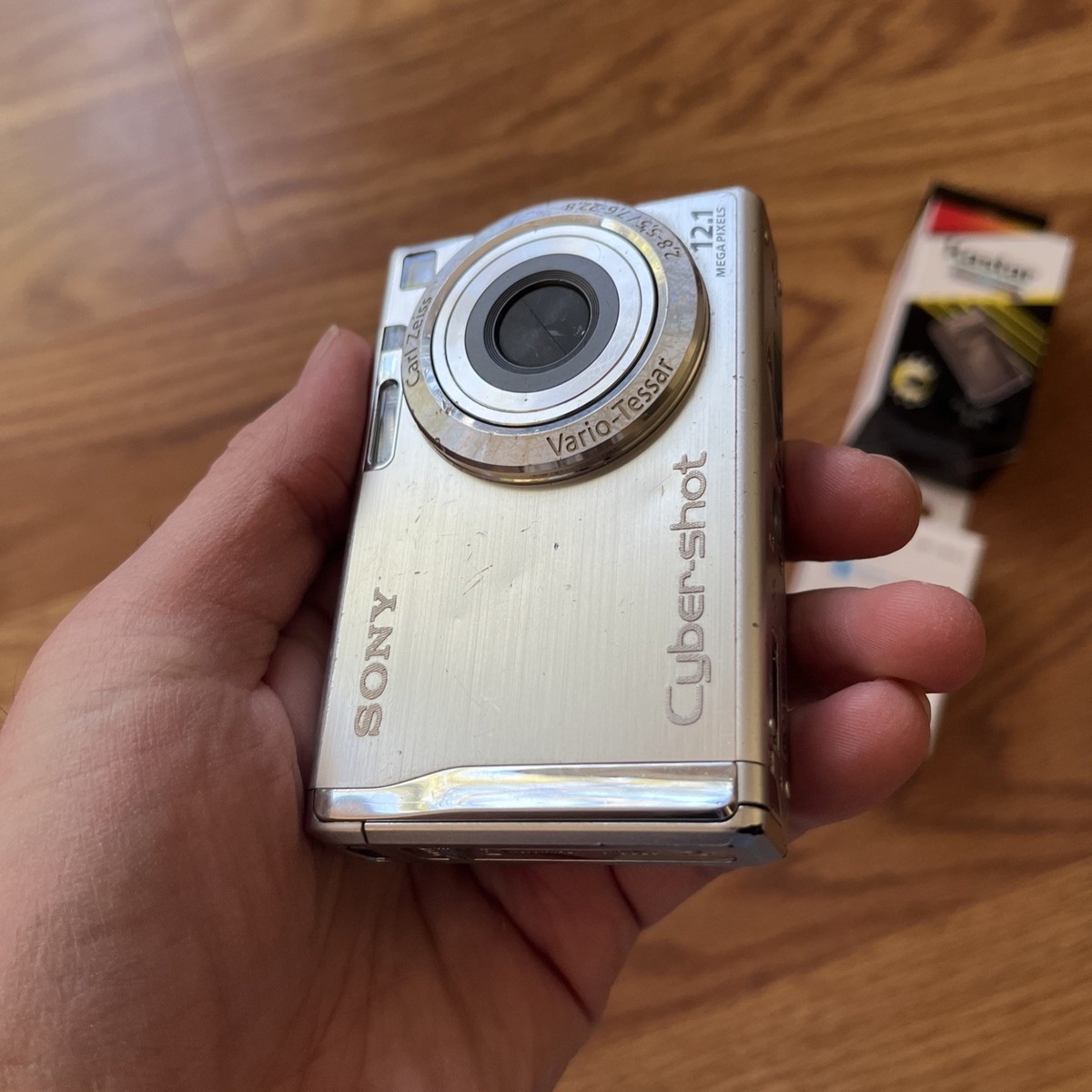 Sony Cyber-shot DSC-W200 12.1MP Digital Camera - Silver for sale