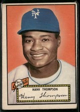 1952 Topps #3 Hank Thompson (low grade)