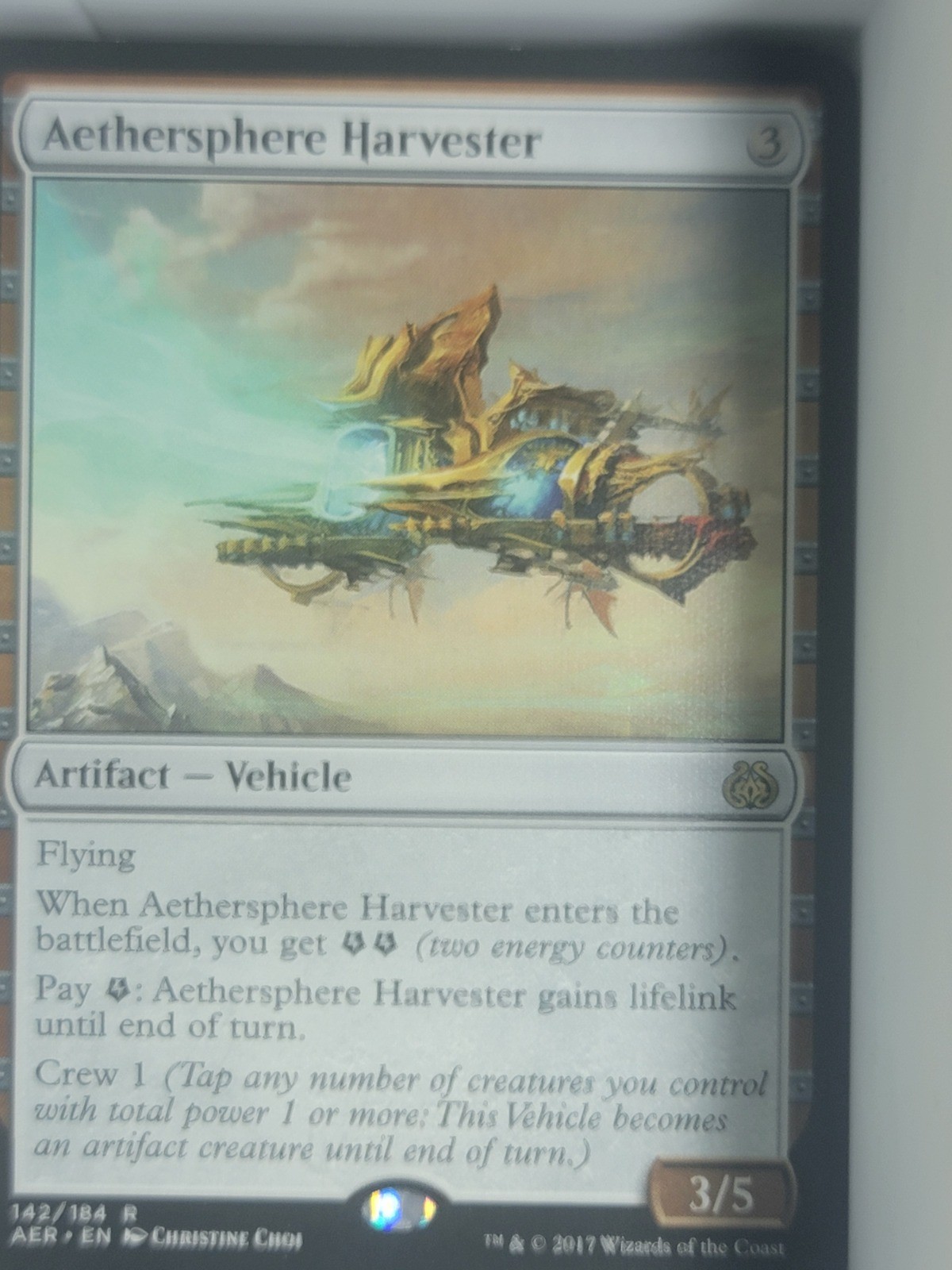 Aethersphere Harvester R Aether Revolt 142 LP