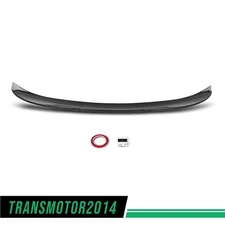 Fit For 2011-17 BMW F10 5 Series Rear Trunk Spoiler Wing Carbon Fiber Style PSM