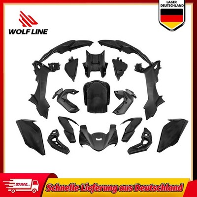 WOLFLINE Bodywork Fairing Kit For Kawasaki Z650 2017-2019 Unpainted ABS Plastic