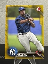 JORGE MATEO #BP94 RC 41/50 GOLD 2016 BOWMAN PROSPECTS BASEBALL NEW YORK YANKEES