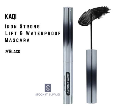 Kaqi Iron Strong Lifting & Waterproof Mascara - Schwarz Neu