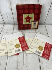 New Hallmark Brag Book 4 Sets Refill Pages Brag Book Photo Album Christmas