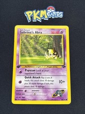 Pokemon TCG Sabrina's Abra Gym Challenge 94/132 Regular 1st Edition LP.