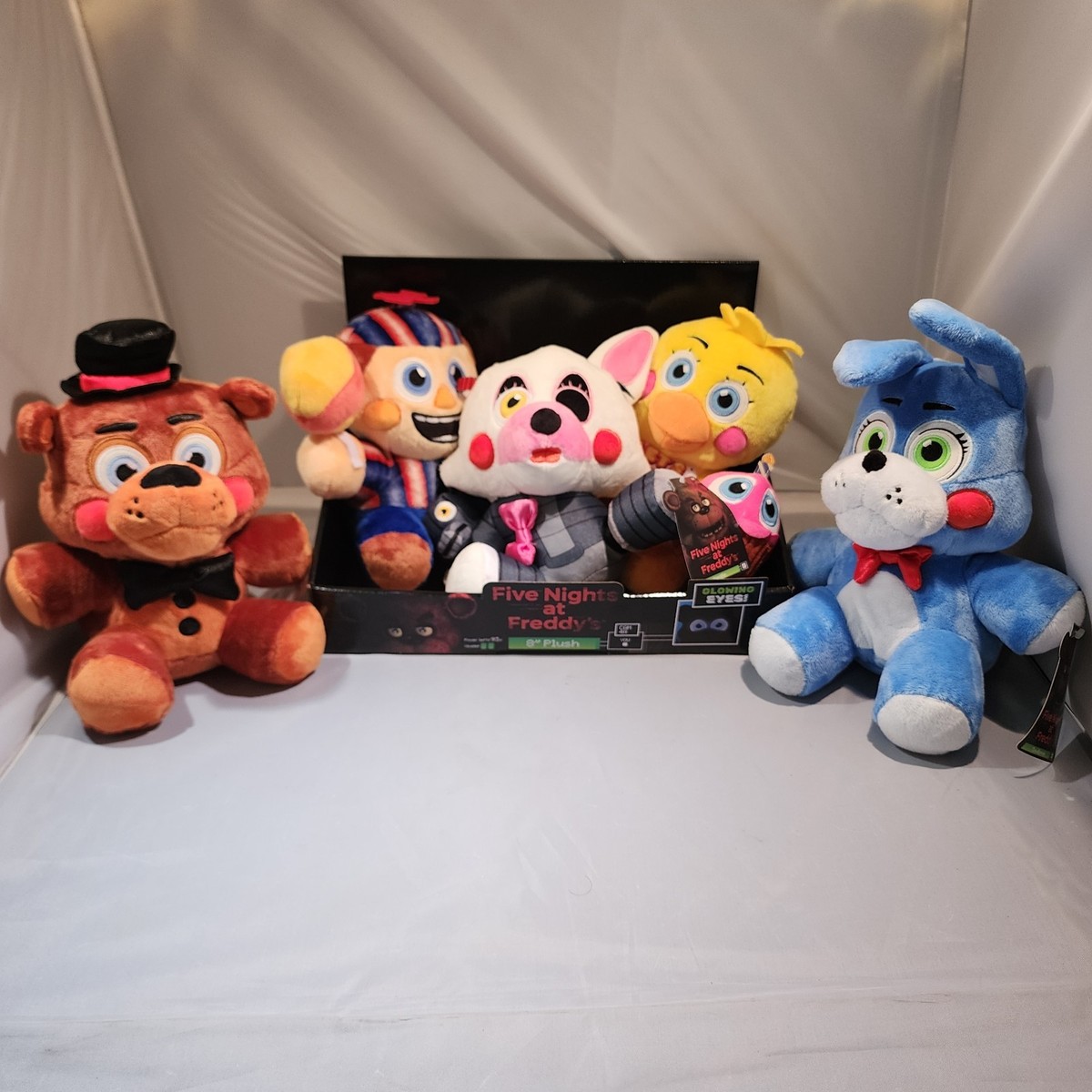 映画 ファイブナイトアットフレディーズ2 ぬいぐるみ 5種 Five Nights At Freddy's FNAF Movie 2 Plush Set - With Tags and