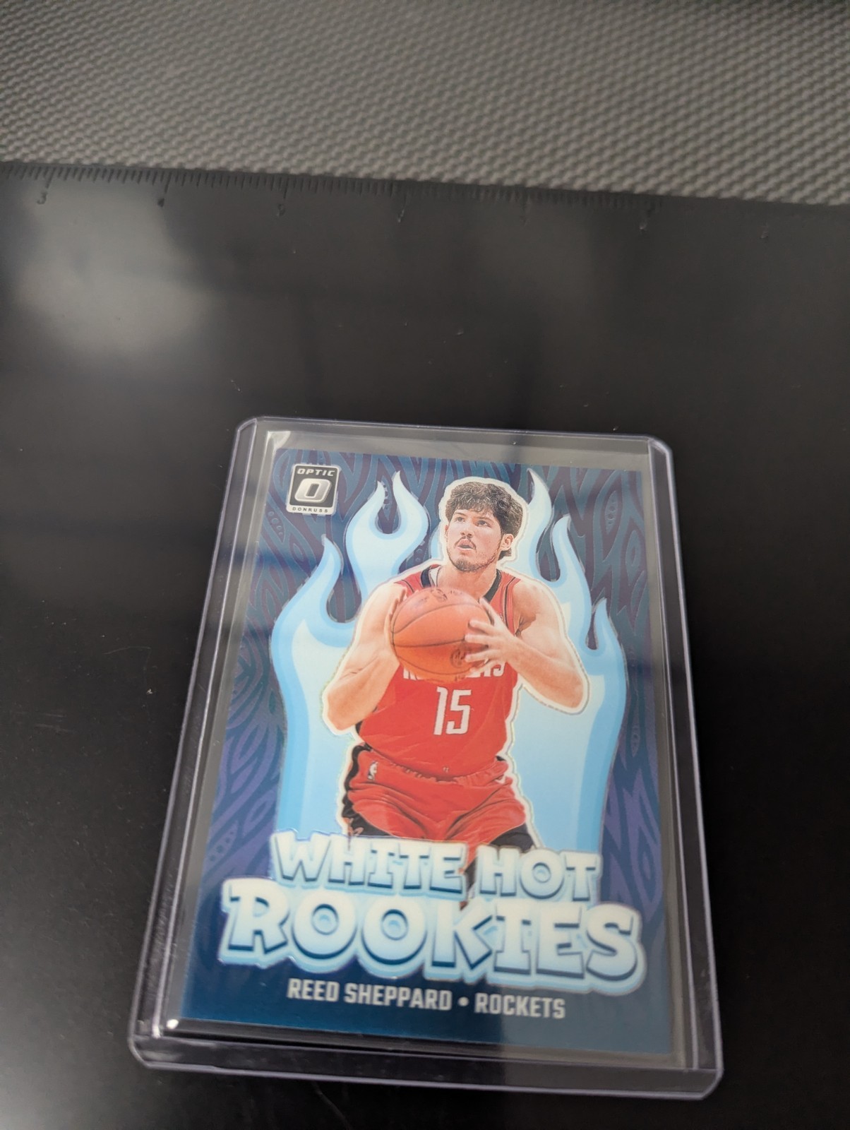 2024-25 Panini Donruss Optic - White Hot Rookies Reed Sheppard #12 Holo Prizm...