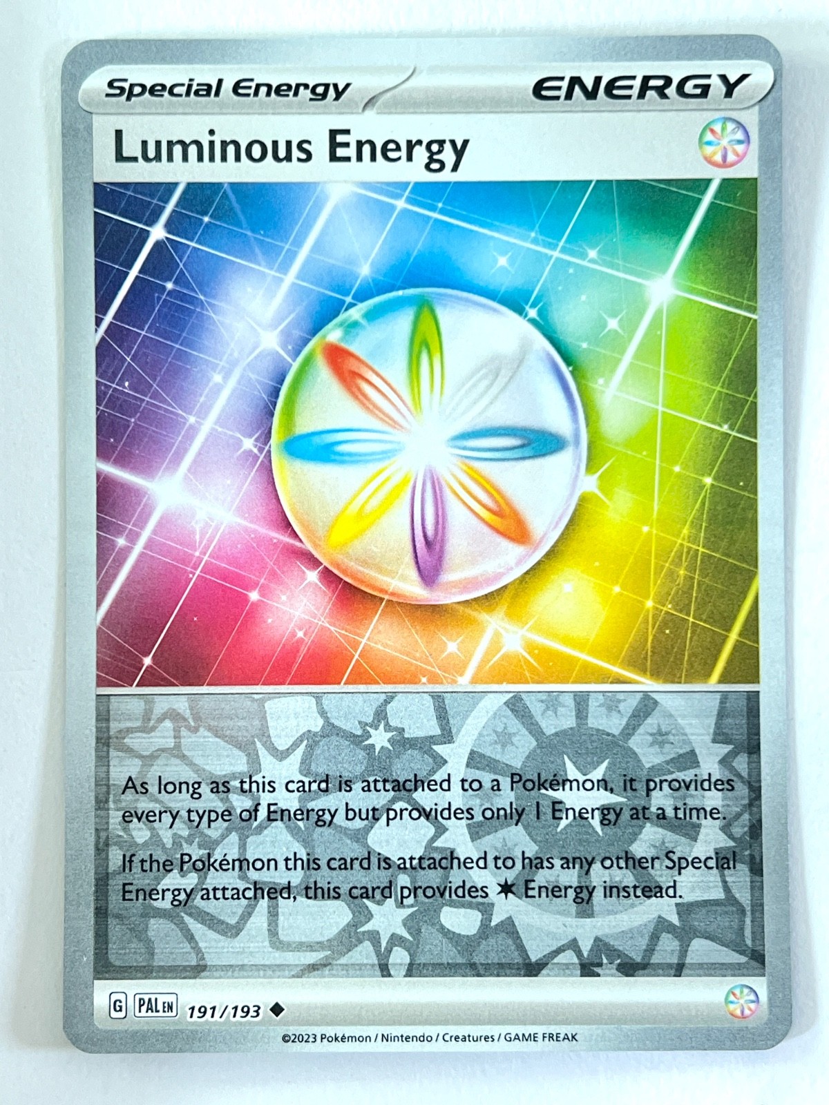 Luminous Energy 191/193 Reverse Holo Uncommon Paldea Evolved Pokemon - Near Mint