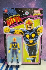 Marvel   s Nova Marvel Legends The Man Called Nova Kenner Retro Card 3.75    Figure