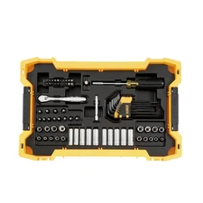 1/4 In. and 3/8 In. Drive Mechanics Tool Set with Toughsystem Trays (131-Piece)