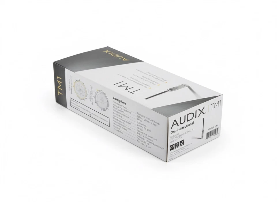 Audix TM1 – Omnidirectional Condenser Measurement Microphone – Brand New in Box - Image 3 of 4