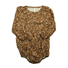 Rylee + Cru Onepieces Long Sleeve Bubble Romper 2-3y