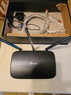 TP-Link TL-WR940N WLAN Router 450Mbps Schwarz