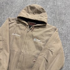 VTG Dri-duck Workwear Active Jacket Men's XL Beige Insulated Canvas Faded 90s