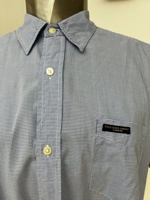 Ralph Lauren + POLO JEANS CO + XL + Blau/weiß Kariert + Kurzarmhemd + TOP!