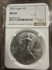 2026 American Silver Eagle - NGC MS69