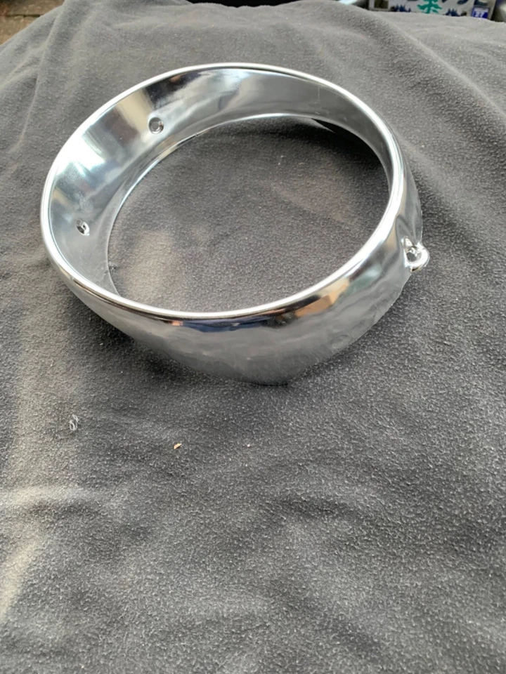 NOS OEM 1964 FORD FALCON  SPRINT,FUTURA,TUDOR,WAGON,RANCHERO HEADLIGHT  BEZEL - Image 2 of 4
