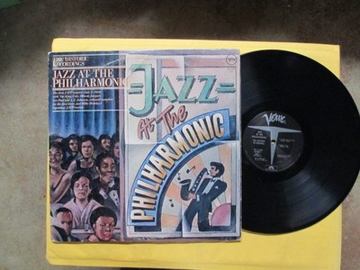 JAZZ AT THE PHILHARMONIC ''THE HSITORIC RECORDINGS'' VERVE-2504 BOTH LP'S NM