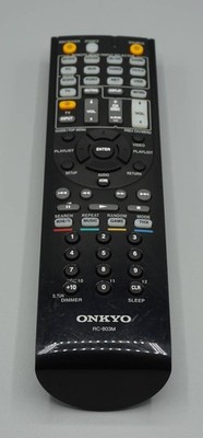 Onkyo RC-803M Remote Control - Clean/Tested/Working-i8hi
