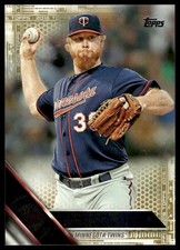2016 Topps #235 Blaine Boyer SN Gold #/2016 Minnesota Twins NM+