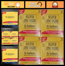 Lot of 4 Dr. Kaufmann Medicated Sulfur Soap