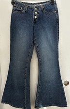Vintage Y2K Paris Blues Super Flare Jeans Size 5jr