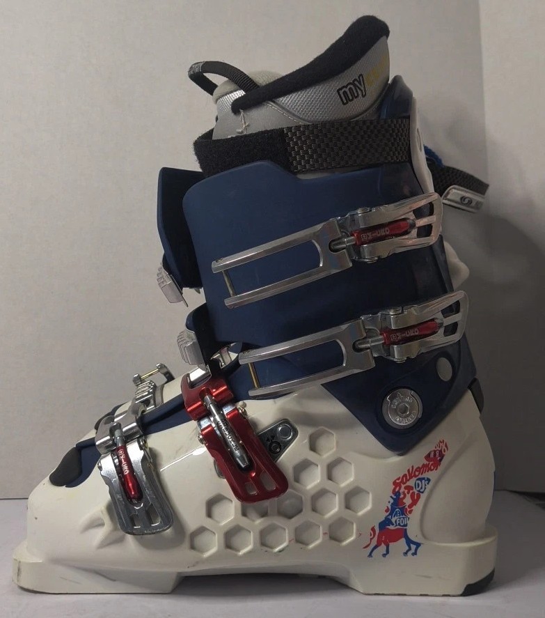 RARO 2007 Salomon Foil scarponi da sci uomo taglia 7 7 5