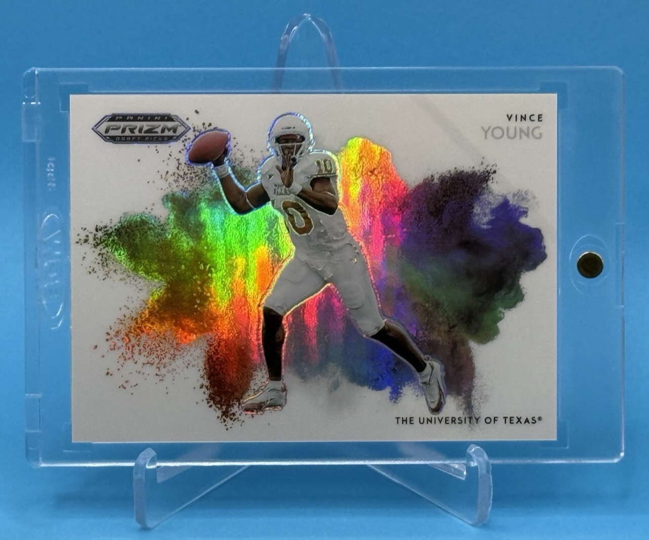 *Small DIMPLE* 2023 Panini Prizm Draft Picks VINCE YOUNG ColorBlast - TEXAS