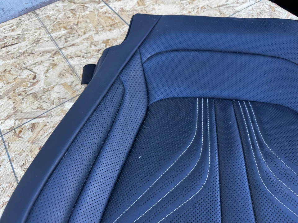 Cojín asiento inferior delantero derecho cuero negro lexus rc f (2015-2019) oem Foto 4 de 4