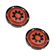 Jaguar XE XF XJ XK F Pace Type 3.0L 5.0L PCV Valve Diaphragm Caps x2 C2D60163