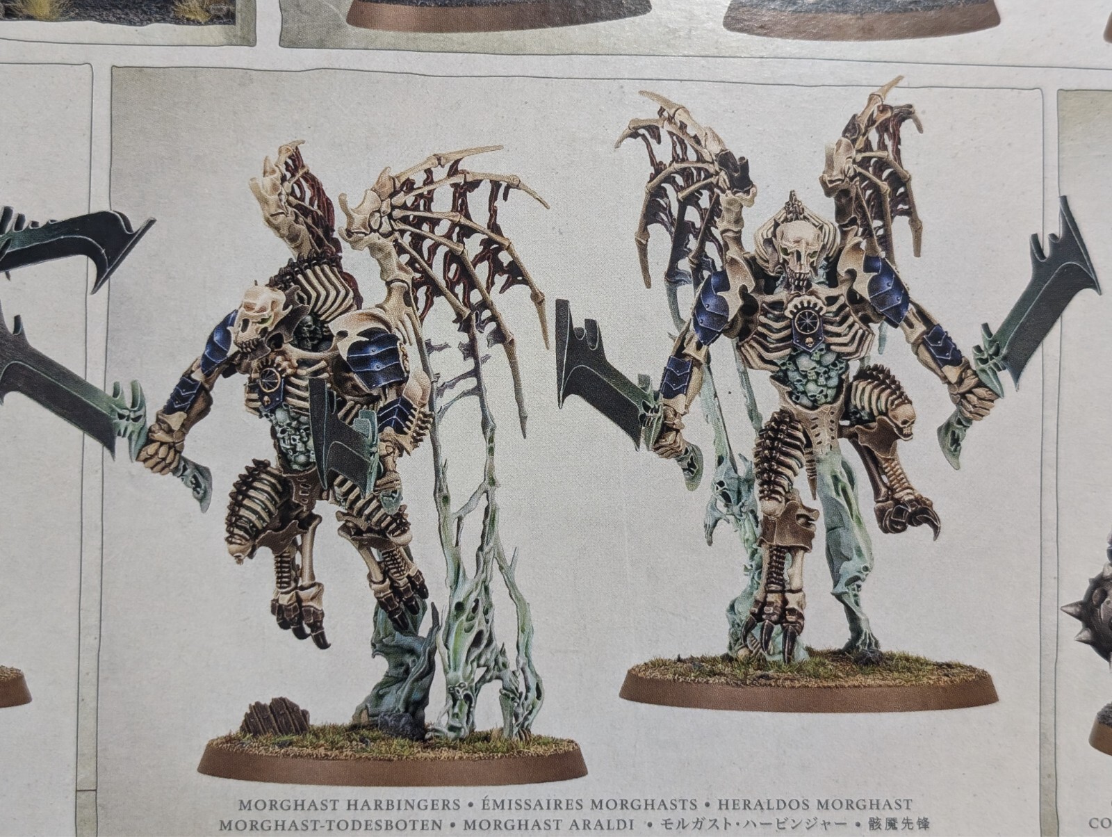 Morghast Harbingers/ Morghast Achai, Ossiarch Bonereapers, AOS, GW