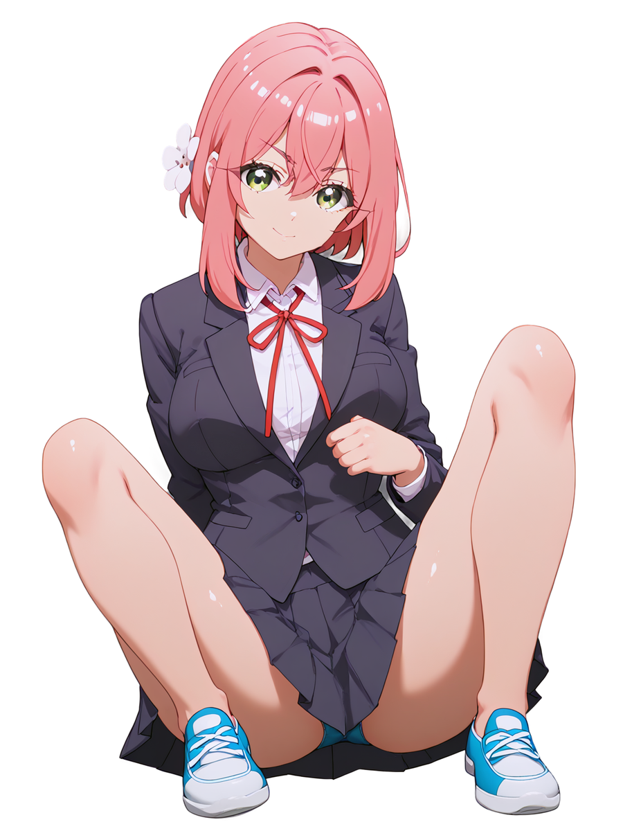 Hakari Hanazono 100 Girlfriends  Kanojo Waifu Anime Sticker 6 Car Decal |  eBay