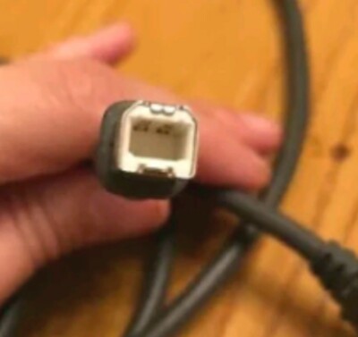 USA! Belkin 6' Cable Pro Series Hi-Speed USB 2.0 Connecting Printer Scanner