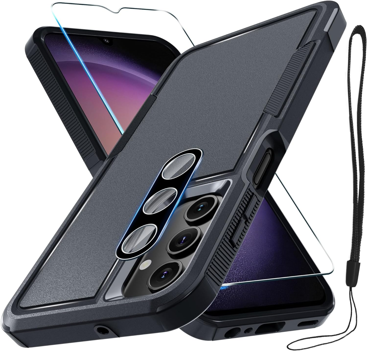 Case for Samsung Galaxy A15 5G, Full Body Heavy Duty Rugged Shockproof Protectiv