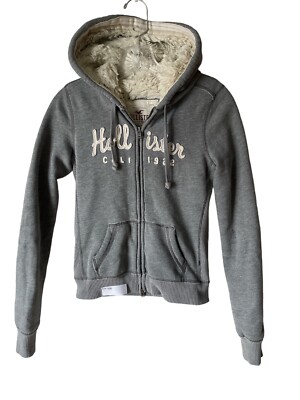 hollister sherpa sweatshirt