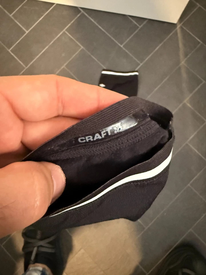 Calentador de brazo de ciclismo artesanal - negro, unisex, XL/XXL, nuevo sin etiquetas Foto 2 de 3