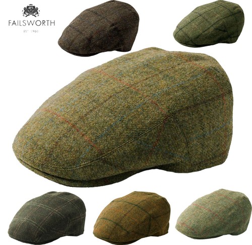 English Tweed Cap Failsworth Hats 