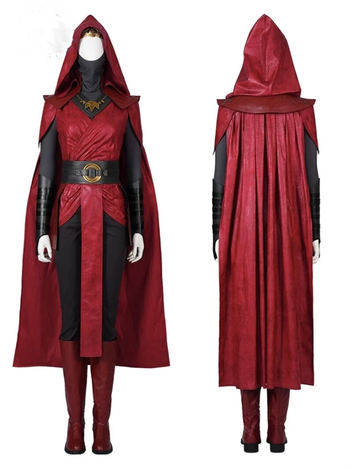 Star Wars Hermana de la Noche Merrin Trajes de Juegos con disfraces Bruja Jedi Oscura Disfraz de Halloween  Foto 2 de 4