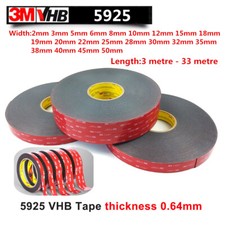 Original Guarantee 3M tape VHB 5925 high sticky acrylic adhesive foam tape 