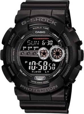 CASIO G-SHOCK Men Watch GD-100-1BJF Big Case Digital Super Illuminator NEW