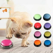 Dog Buttons Pet Training Communication Toys Recordable Talking Speaking Starter