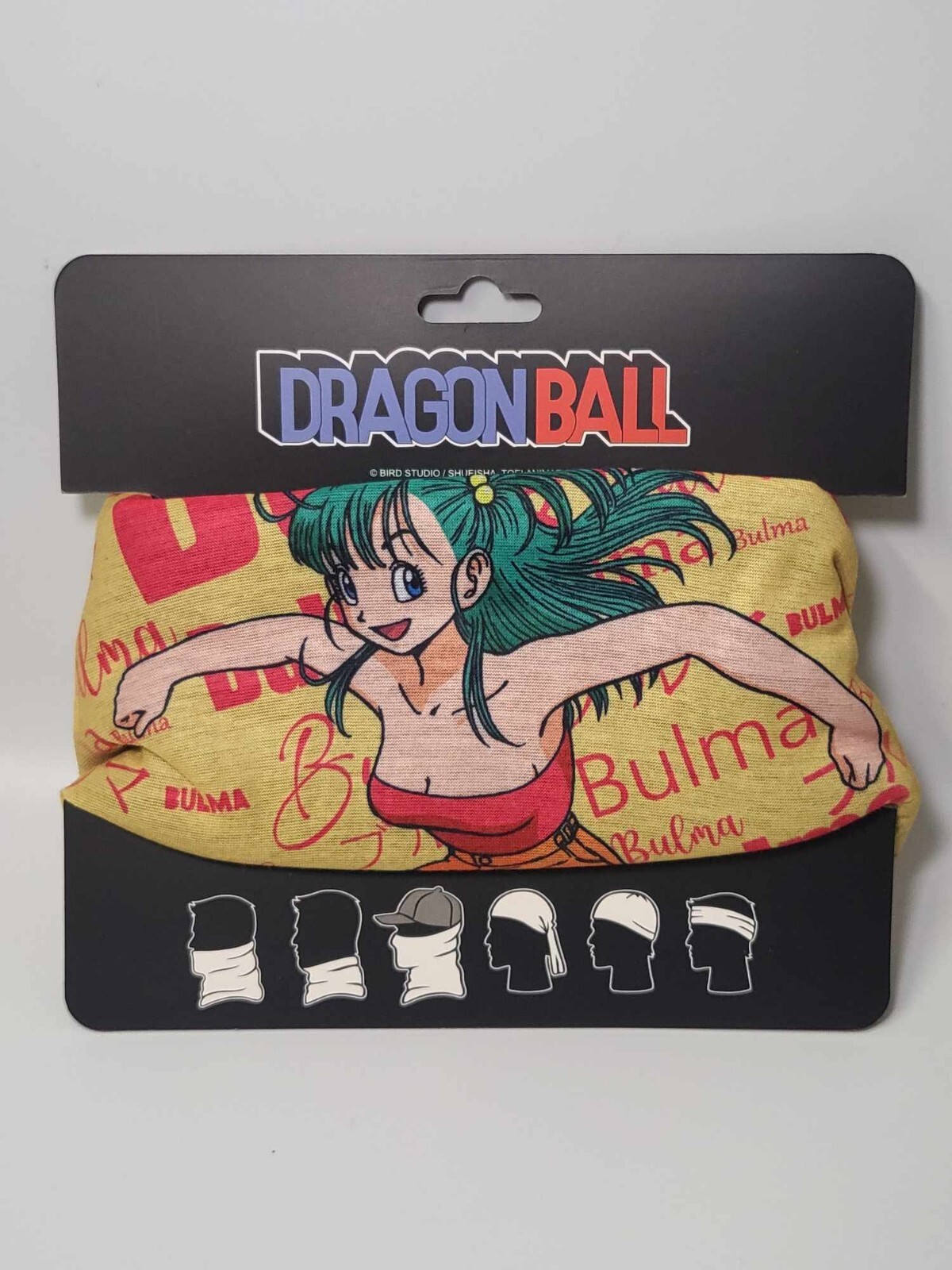 Sciarpa Snood Dragon Ball Bulma Nuovo cyp Brands Taglia Unica