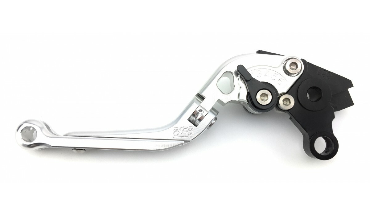 Leviers de frein embrayage MV Agusta Rivale S3 argent pliables