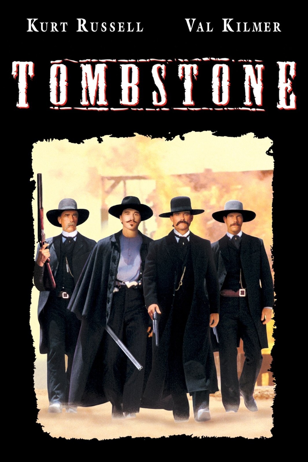 1993 Tombstone Movie Poster Print Wyatt Earp Doc Holliday Val Kilmer